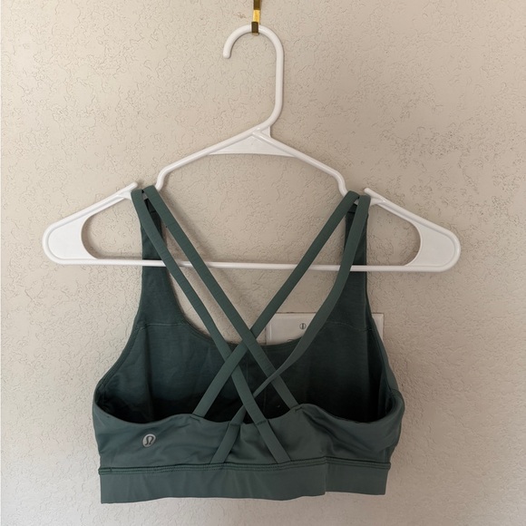 lululemon athletica Forest Green Strappy Sports Bra - Picture 2 of 2